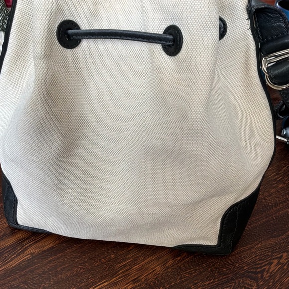Balenciaga Canvas & Leather Drawstring Bucket Bag with Pouch – Preloved - Picture 2 of 14